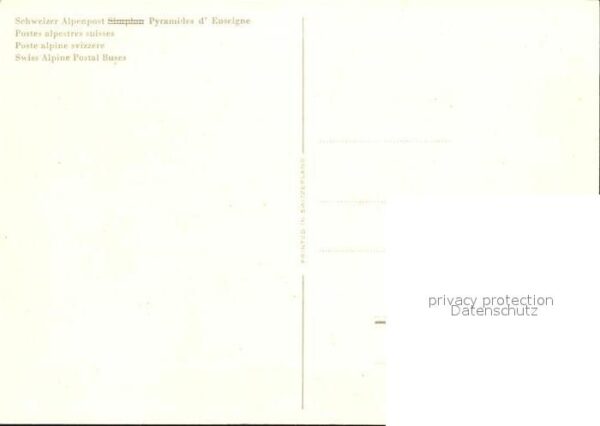 Postbus Schweiz Alpenpost Pyramides d_Euseigne – Bild 2
