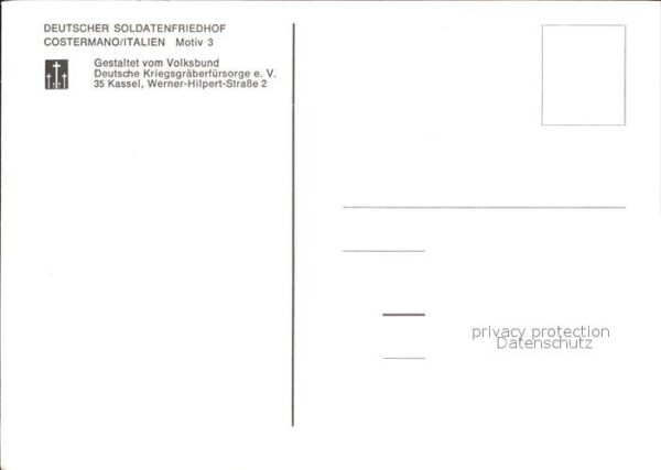 Friedhof Deutscher Soldatenfriedhof Costermano I – Bild 2