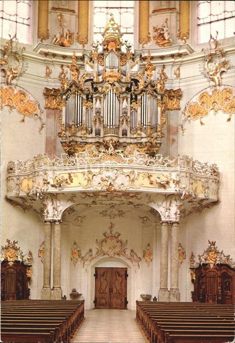 Kirchenorgel Benedictiner-Abtei Ettal Abteikirche