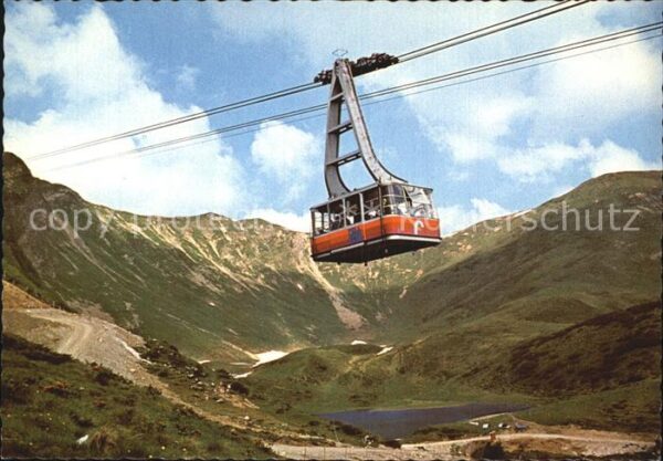 Seilbahn Fellhorn Oberstdorf Birgsautal