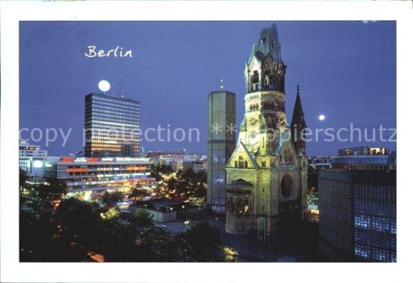 Berlin Kaiser Wilhelm Gedächtniskirche Europa-