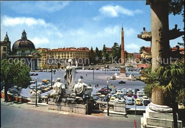 Roma Rom Piazza del Popolo