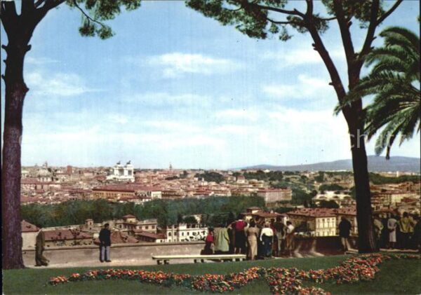 Roma Rom Veduta dal Gianicolo
