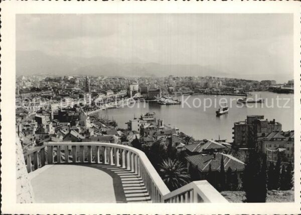 Split Spalato Hafenpartie