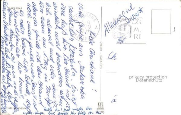Makarska Dalmatien Bootssteg – Bild 2