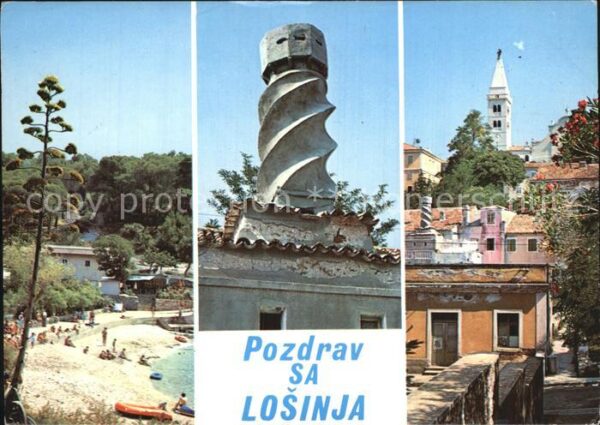 Losinj Strand Altstadt