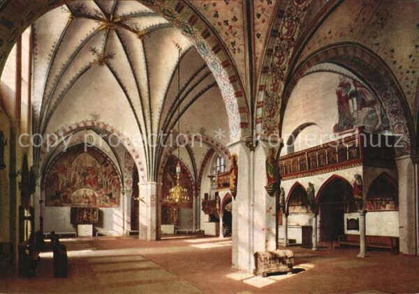 Luebeck Heiligen Geist Hospital Kirchenraum