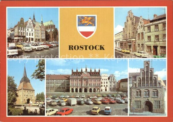 Rostock Wasserstrasse Steintor Giebelhaus Kerkh