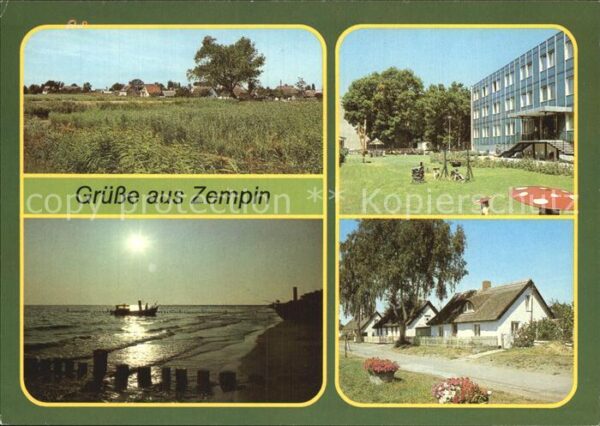 Zempin Achterwasser Peenestrasse Dorfstrasse