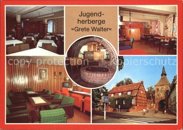 Stralsund Mecklenburg Vorpommern Jugendherberge Grete Walter