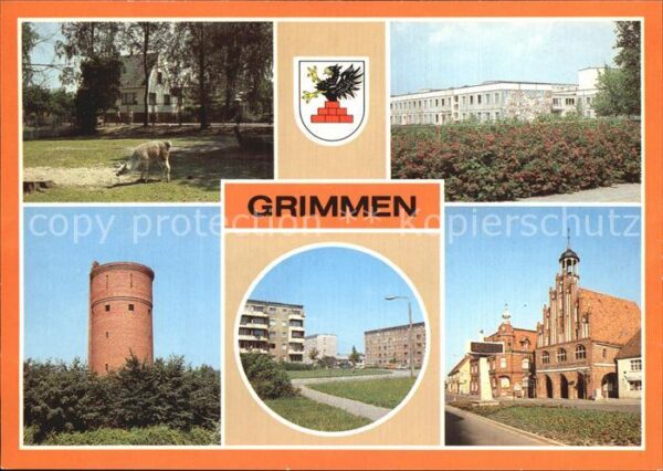 Grimmen Wasserturm Leningrader-Strasse