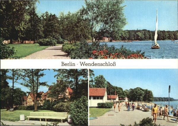 Berlin Wendenschloß Promenade Möllhausenufer