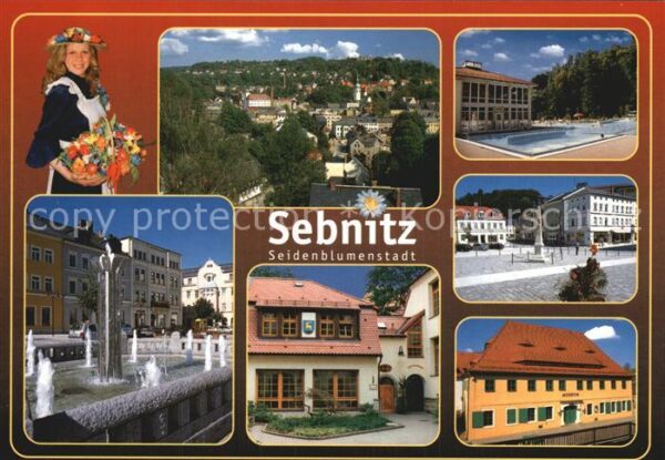 Sebnitz Seidenblumenstadt Postmeilensäule Heima