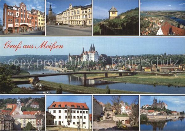 Meissen Elbe Sachsen Dresdner Strasse Johanneschule Domtüren