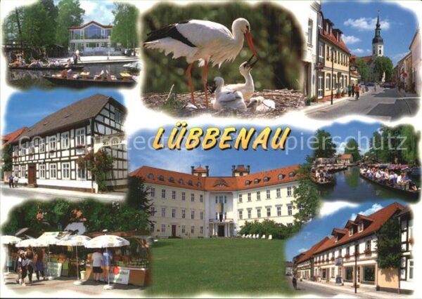 Luebbenau Spreewald Störche Ortspartien