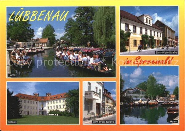 Luebbenau Spreewald Ehm-Welk-Strasse Hafen Schloß