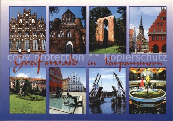 Greifswald Ziehbrücke Altstadt