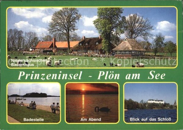 Ploen See Niedersächsisches Bauernhaus Schloß Str