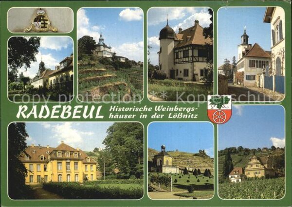 Radebeul Weinbergshäuser in der Lößnitz