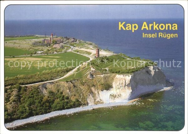 Kap Arkona Fliegeraufnahme mit Türmen