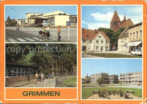 Grimmen Marienkirche Tierpark Restaurant Treffp