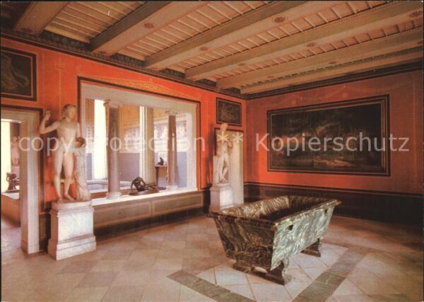 Potsdam Schloss Sanssouci Römische Bäder Atrium
