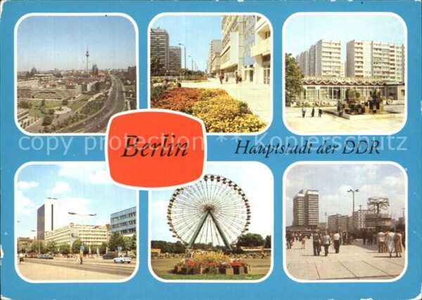Berlin Leipziger- Greifswalder-, Friedrichstra