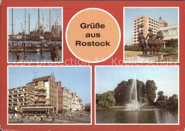 Rostock Hafen Gehlsdorf Warnow Interhotel-Warno