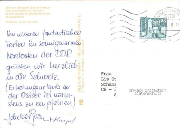 Rostock Hafen Gehlsdorf Warnow Interhotel-Warno – Bild 2
