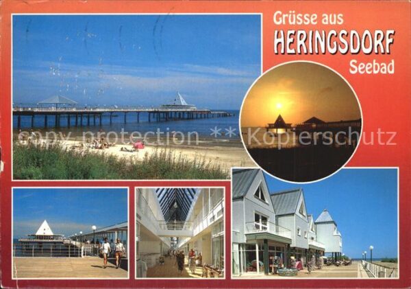 Heringsdorf Ostseebad Usedom Seebrücke