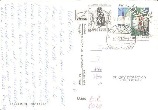 Protaras Cyprus Zypern Strand Windmühle – Bild 2