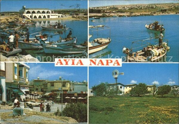 Ayia Napa Agia Napa Hafen Ortspartie