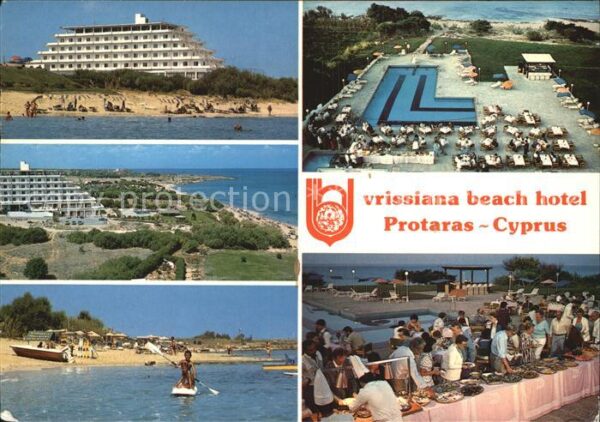 Protaras Cyprus Zypern Fliegeraufnahme Vrissiana Beach Hotel