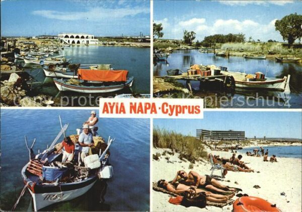 Ayia Napa Agia Napa Strand Hafen Boote