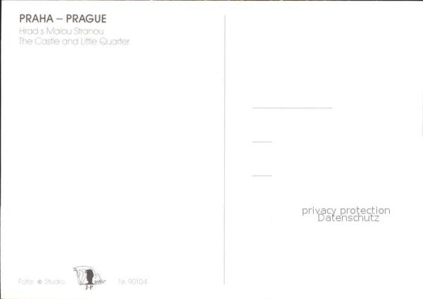 Praha Prahy Prague Fliegeraufnahme Castle and Little Quart – Bild 2
