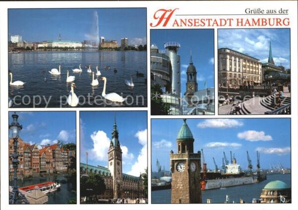 Hamburg Hafen City Rathaus