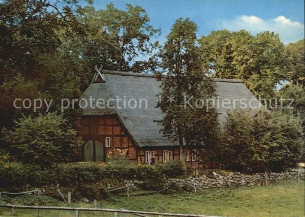 Lueneburger Heide Heidehaus