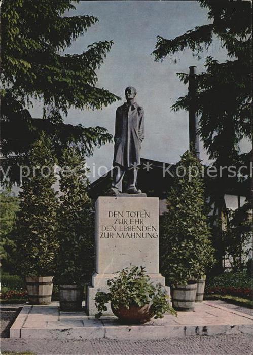 Dachau Denkmal im Krematorium