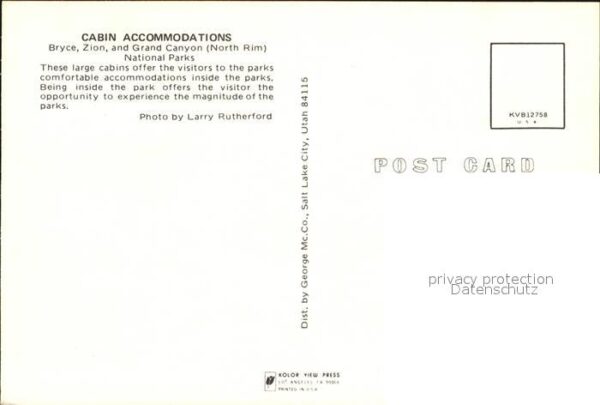 Grand Canyon Cabin Accommodations Bryce Zion – Bild 2