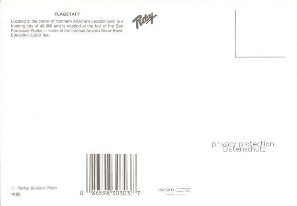 Flagstaff Arizona Fliegeraufnahme – Bild 2