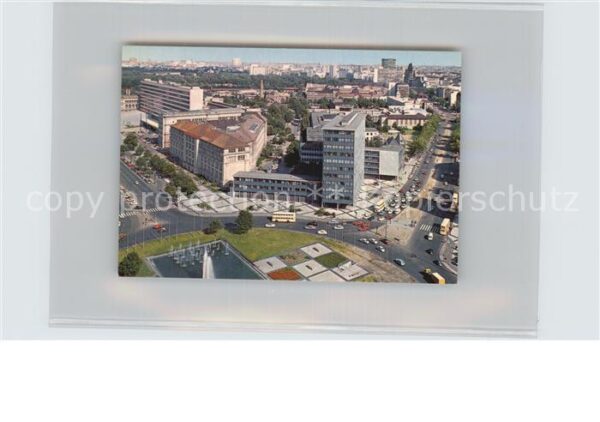 Berlin Fliegeraufnahme Ernst Reuter Platz