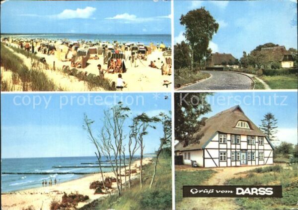 Prerow Ostseebad Weststrand Born Wieck