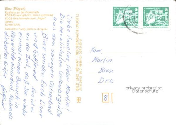 Binz Ruegen Kaufhaus Promenade FDGB Erholungsheim R – Bild 2