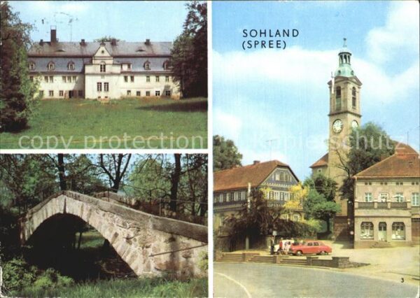 Sohland Spree Heilstätte Himmelsbrücke Marktplatz