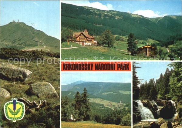 Krkonose Snezka od zapdu Udoli Sv Petra Pec pod