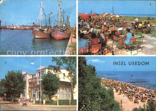 Usedom Karlshagen Fischerhafen Trassenheide St