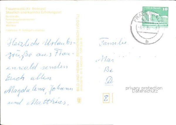 Frauenwald Thueringen Nordstrasse Rennsteig Wanderhütten Pano – Bild 2