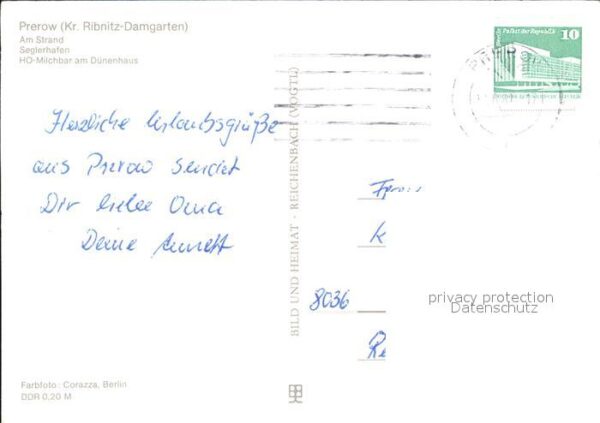Prerow Ostseebad Strand Seglerhafen HO Milchbar am Dünen – Bild 2