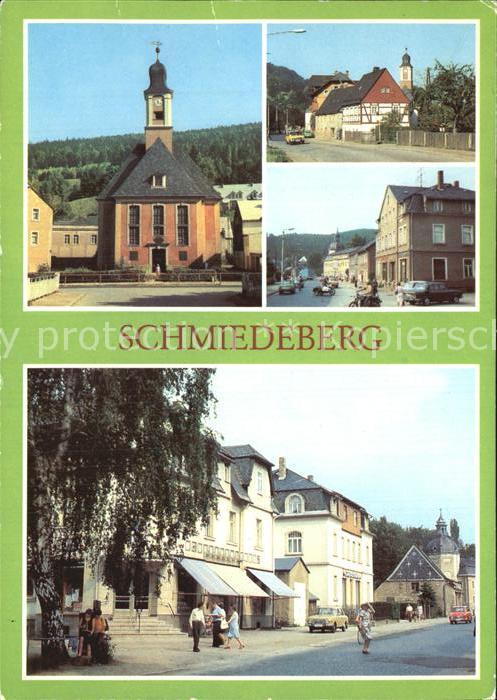 Schmiedeberg  Dippoldiswalde Dreifaltigkeitskirche und Altenberger S
