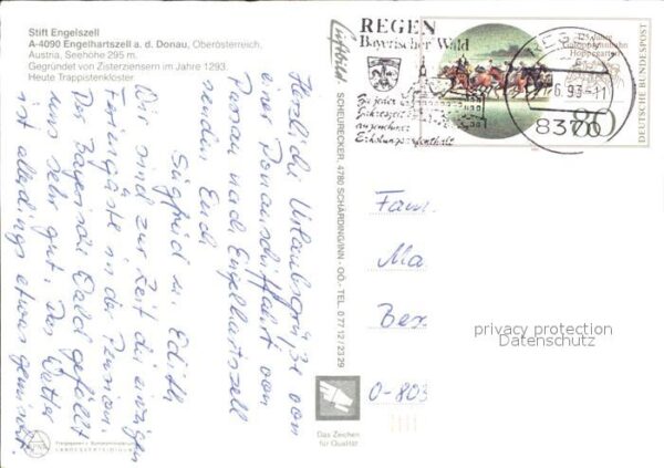 Engelhartszell Donau Oberoesterreich Fliegeraufnahme Stift Engelszell Donaus – Bild 2